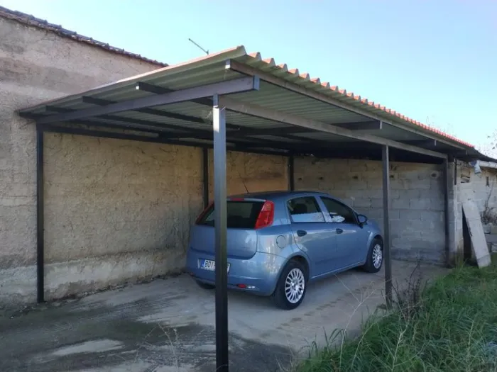 حداد تركيب مظلات حديد شينكو لسيارات في جدة 